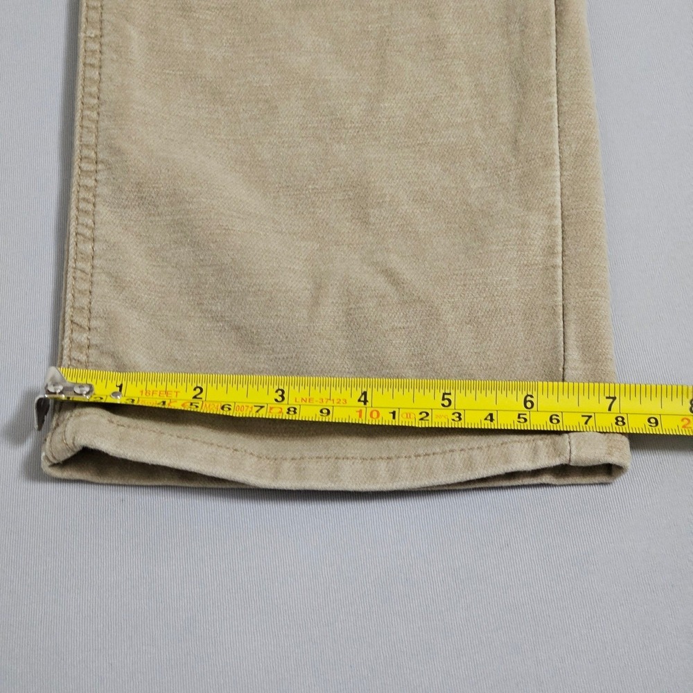 U.S. Polo Assn Tan Slim Straight Jeans W34 L32 Neutral Clean Preppy Core Classic - Picture 11 of 11